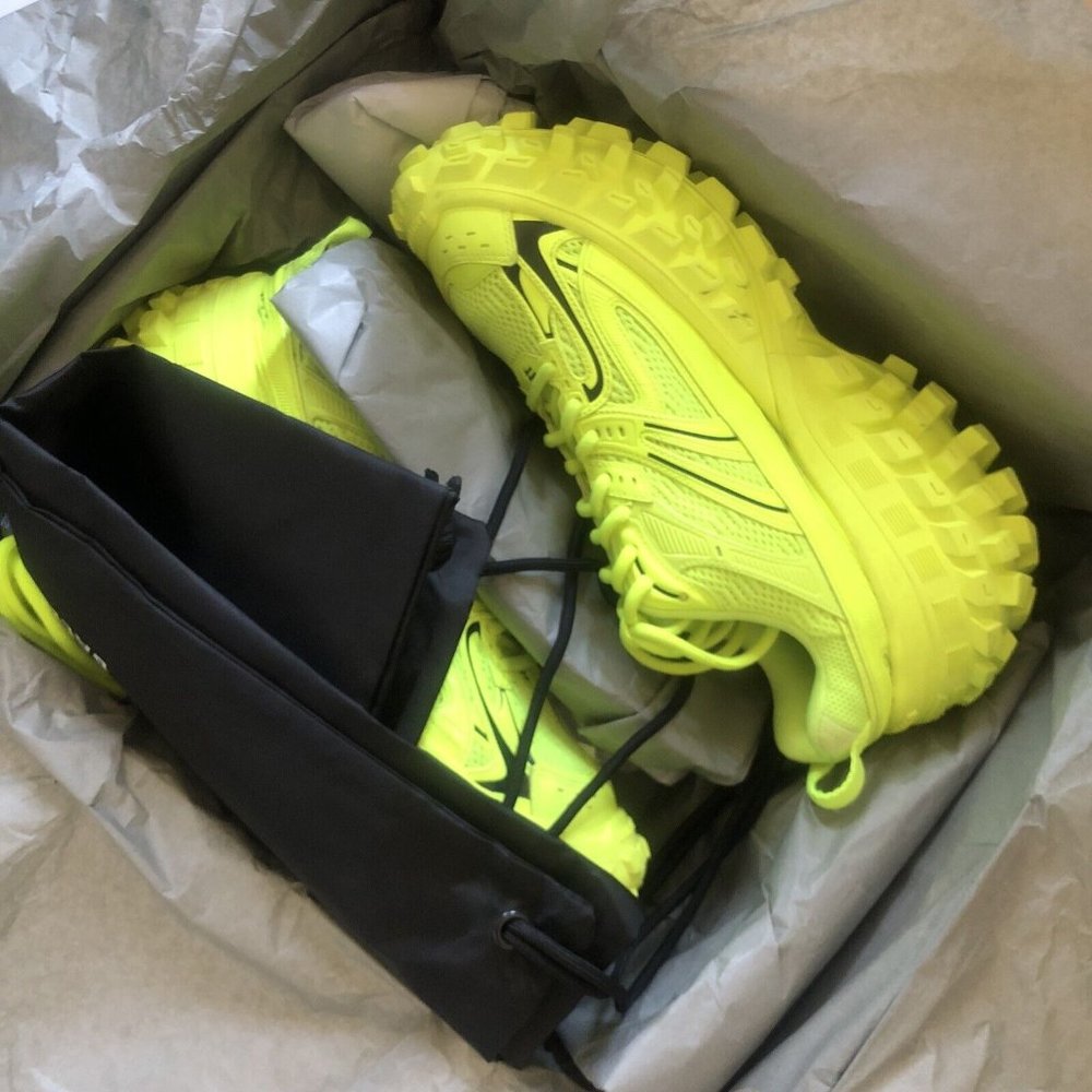 Balenciaga Bouncer Sneakers Fluo Yellow & Black - Picture 8 of 12
